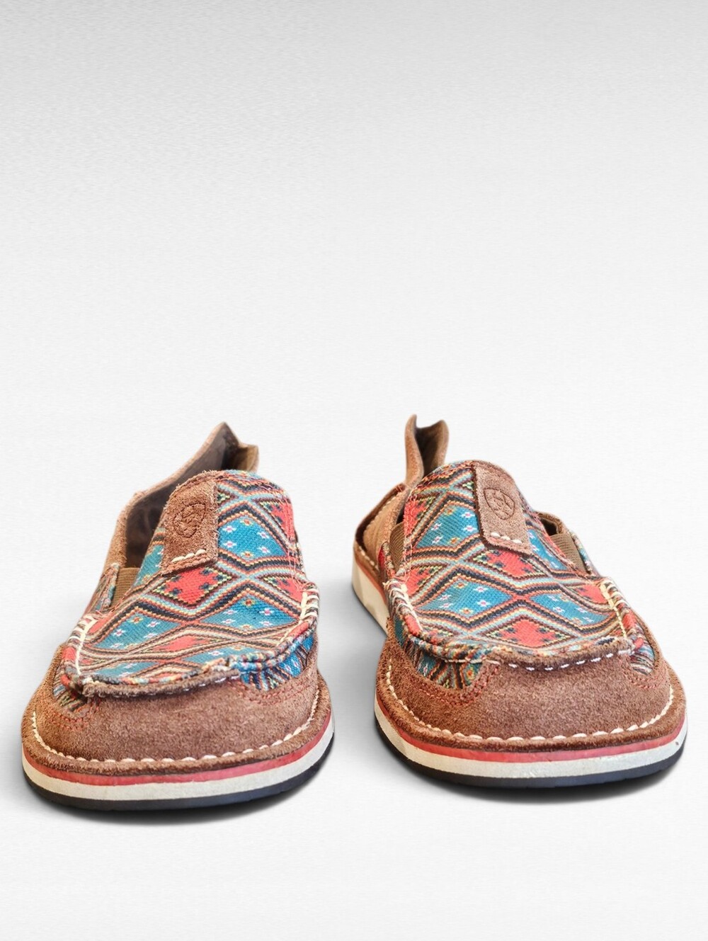 Ariat Southwestern Print Slip On Cruiser Loafers Size 8.5B - Picture 3 of 15